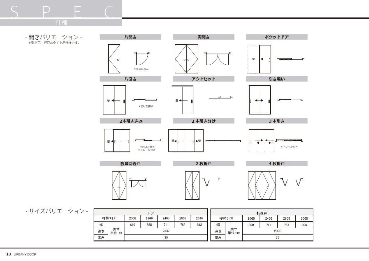 ライフスタイルに合わせた開き勝手